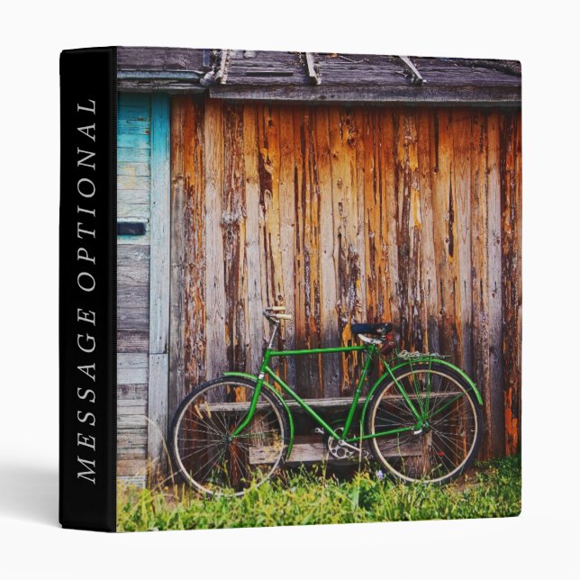 The Green Bicycle 1 Binder Options (Front/Spine)