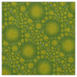The Green bubbles Fabric