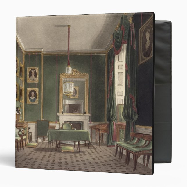 The Green Closet, Buckingham House, from 'The Hist Binder (Front/Inside)