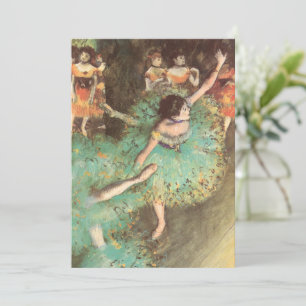 The Green Dancer by Edgar Degas, Vintage Ballet