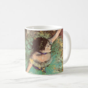 The Green Dancer by Edgar Degas, Vintage Ballet Coffee Mug