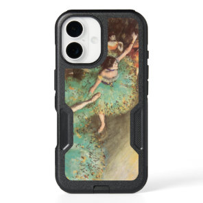 The Green Dancer by Edgar Degas, Vintage Ballet iPhone 16 Case