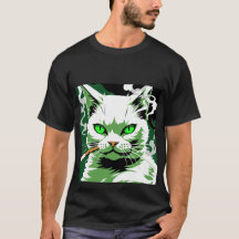 The Green eyed cat