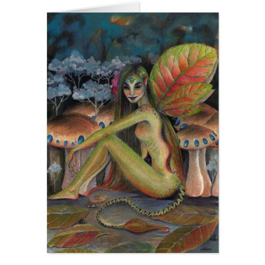 The Green Faerie Cards (Front)