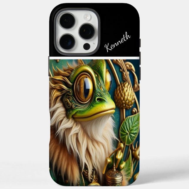 The Green Frog King Case-Mate iPhone Case (Back)