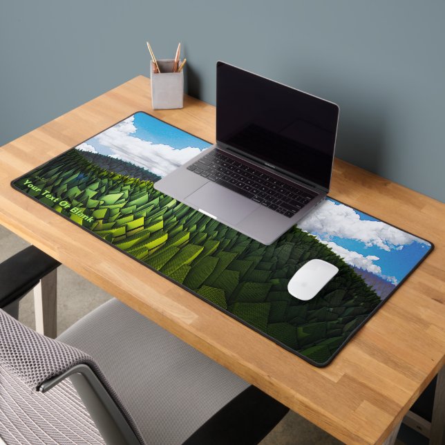 The Green Hills Of Earth Desk Mat (Office 2)