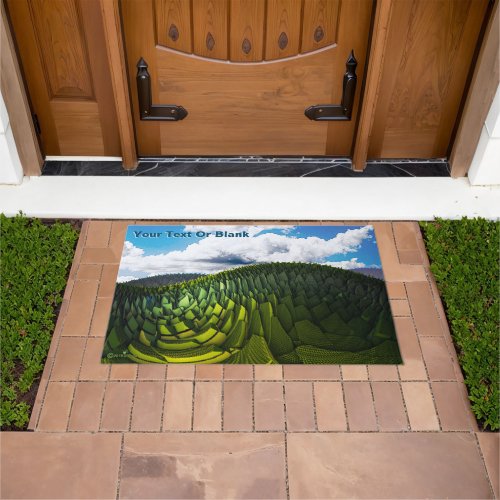 The Green Hills Of Earth Doormat