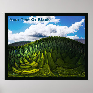 The Green Hills Of Earth Poster