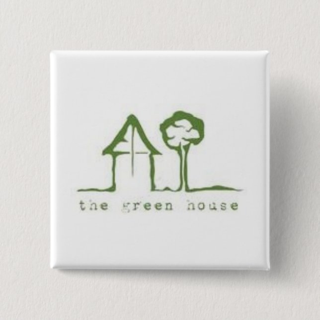 The Green House Button (Front)