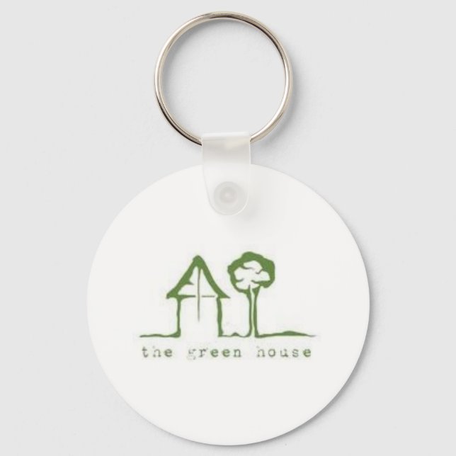 The Green House Keychain (Front)