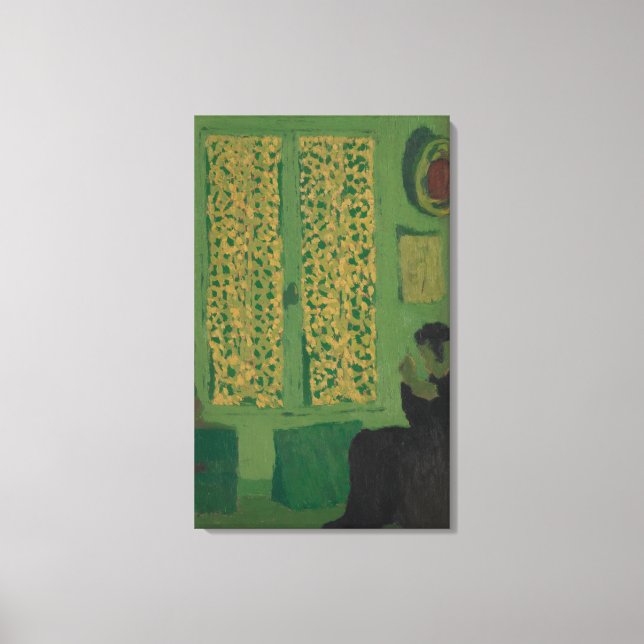 The Green Interior Canvas Print (Front)