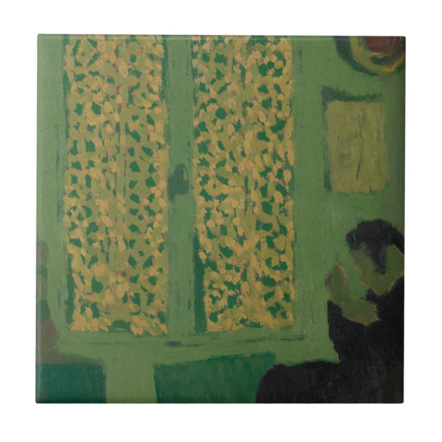 The Green Interior Ceramic Tile (Front)