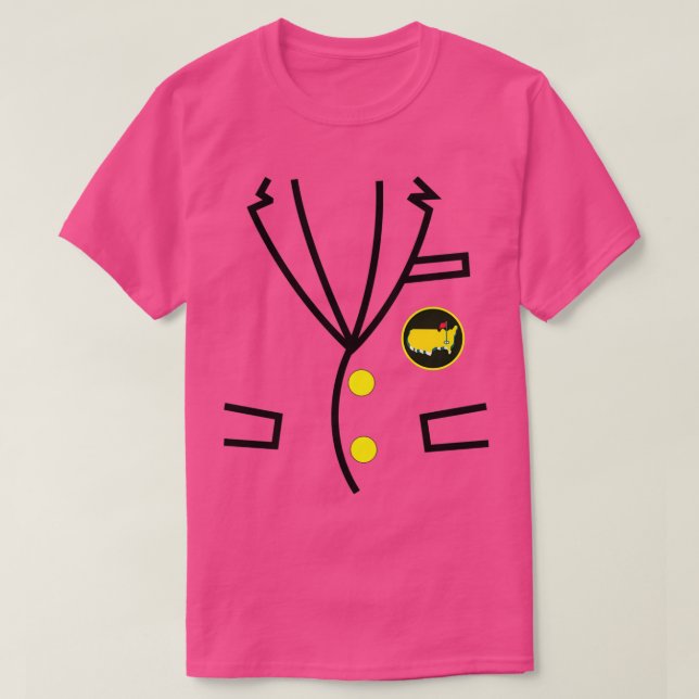 The Green Jacket Master Golf T-Shirt (Design Front)