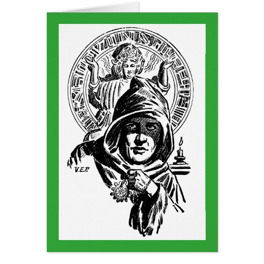 The Green Lama Cards (Front)