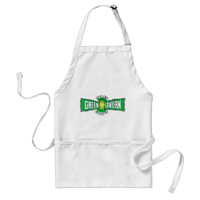 The Green Lantern Corps - Green Logo Adult Apron (Front)