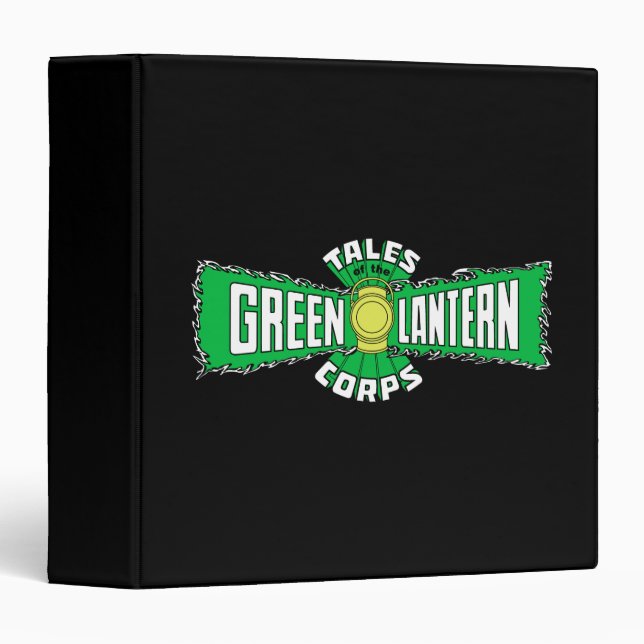 The Green Lantern Corps - Green Logo Binder (Front/Spine)