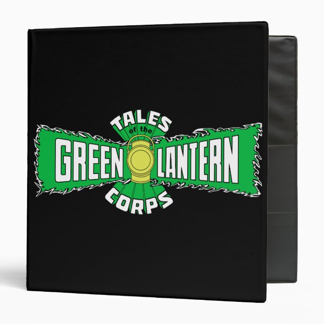 The Green Lantern Corps - Green Logo Binder (Front/Inside)
