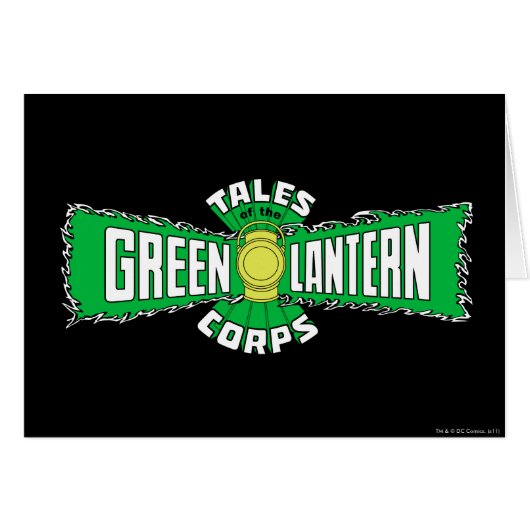 The Green Lantern Corps - Green Logo Cards (Front Horizontal)