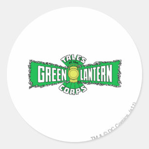 The Green Lantern Corps - Green Logo Classic Round Sticker