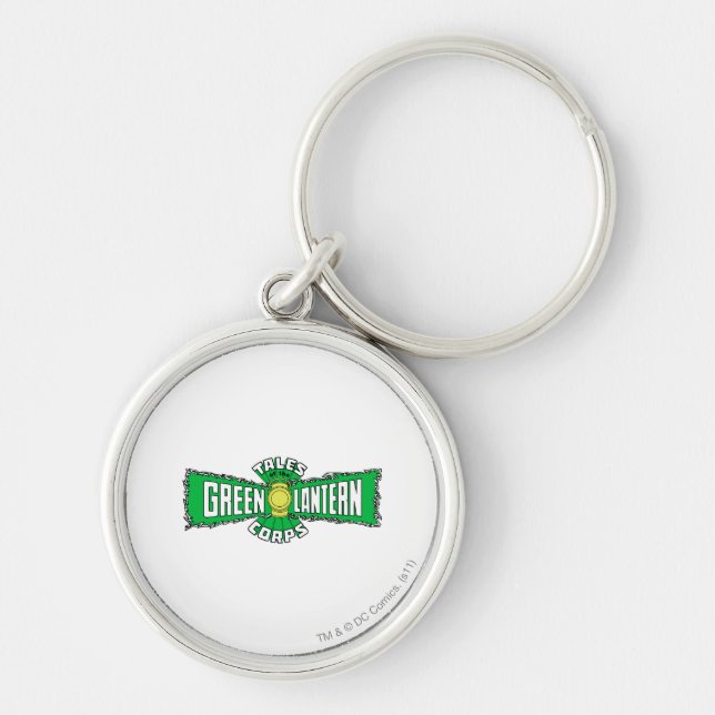 The Green Lantern Corps - Green Logo Keychain (Front)
