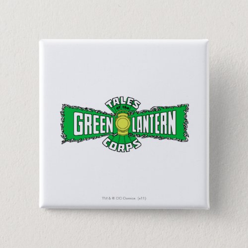 The Green Lantern Corps _ Green Logo Pinback Button