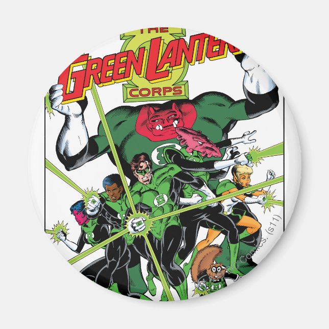 The Green Lantern Corps Magnet (Front)