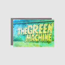 The green Machine sticker