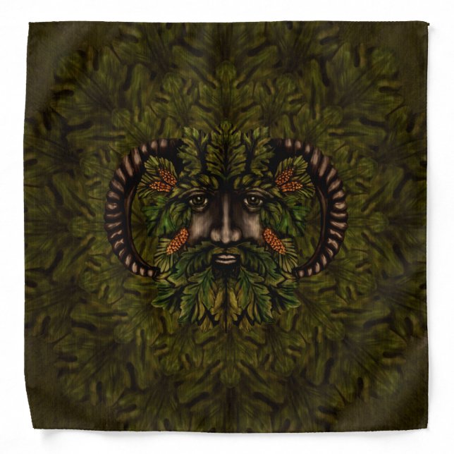 The Green Man Bandana (Front)