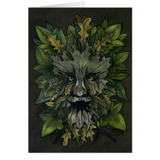 The Green Man Cards (Front)