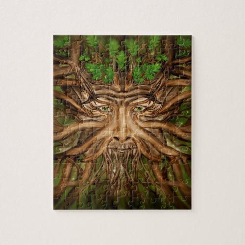 The Green Man _ Spring Jigsaw Puzzle