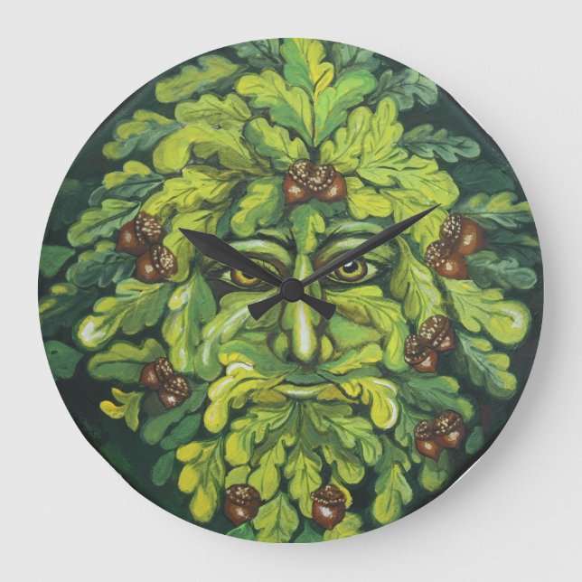 The Green Man Wall Clock (Front)