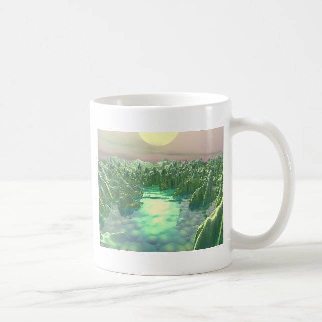 The Green Planet Coffee Mug (Right)