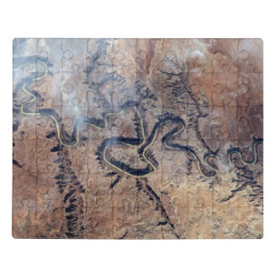 The Green River And Its Tributary Canyons In Utah Jigsaw Puzzle