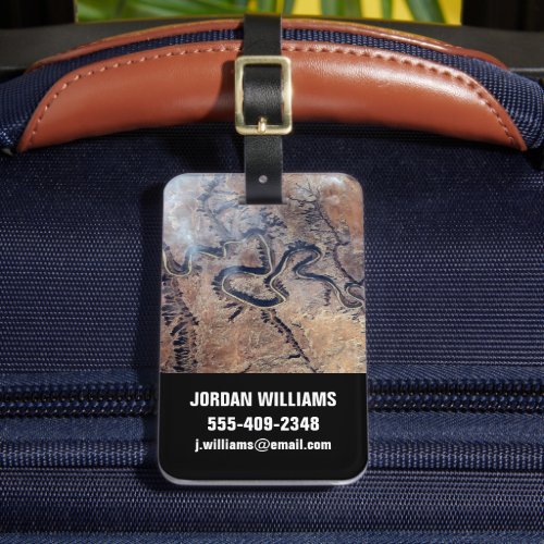 The Green River And Its Tributary Canyons In Utah Luggage Tag