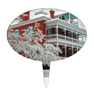 The Green Roof Inn Cake Topper