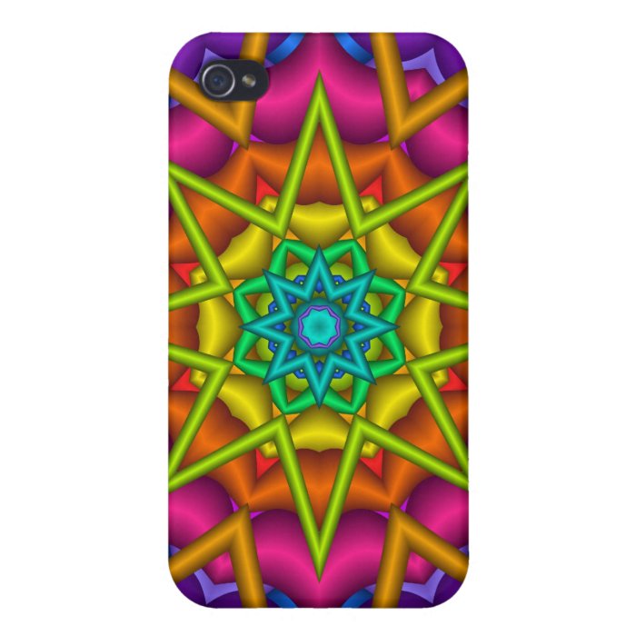 The Green Star, decorative iPhone 4 speck case iPhone 4/4S Cover