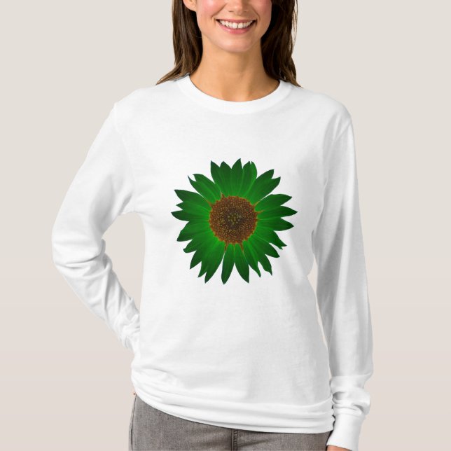 The Green Sunflower - T-shirt (Front)