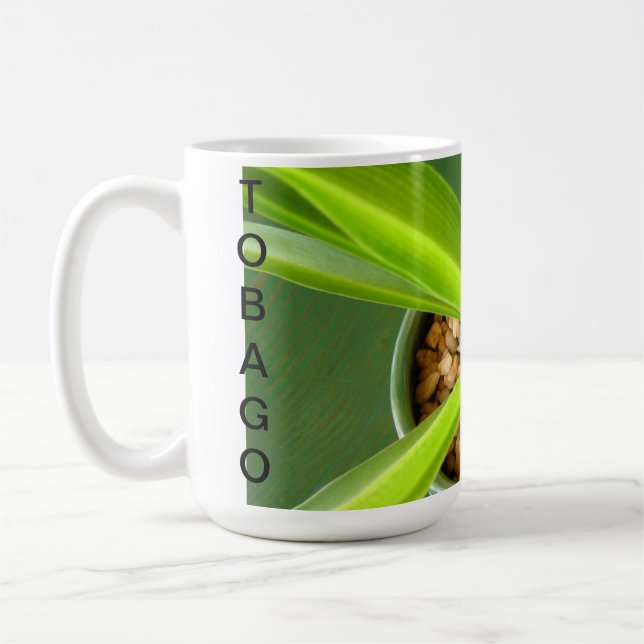 The Green Tobago Mug (Left)