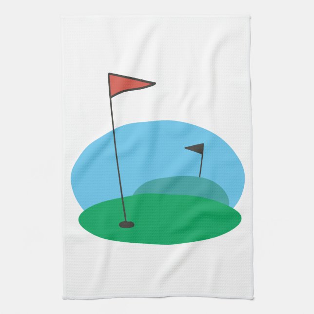 The Green Towel (Vertical)