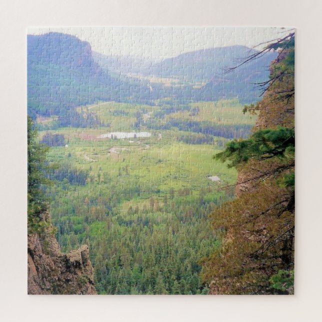 The Green Valley - Colorado - 20x20 - 676 pcs Jigsaw Puzzle (Vertical)