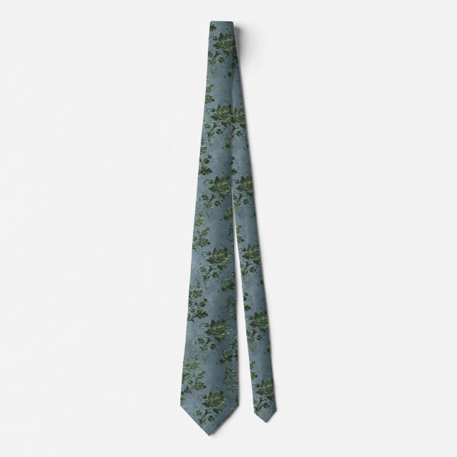 The Green Velvet  Series Design 11 Neck Tie (Front)