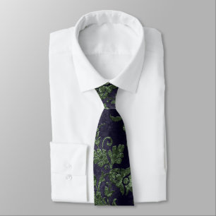 The Green Velvet Series Design 13 Neck Tie
