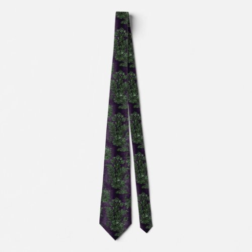 The Green Velvet  Series Design 16  Neck Tie