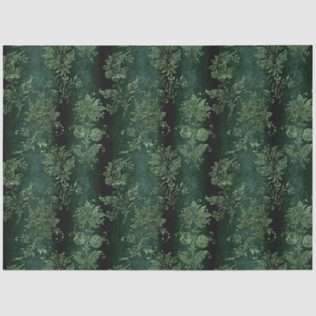 The Green Velvet  Series Design 17 Tissue Paper (Front)