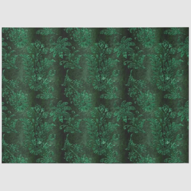 The Green Velvet  Series Design 1 Tissue Paper (Front)