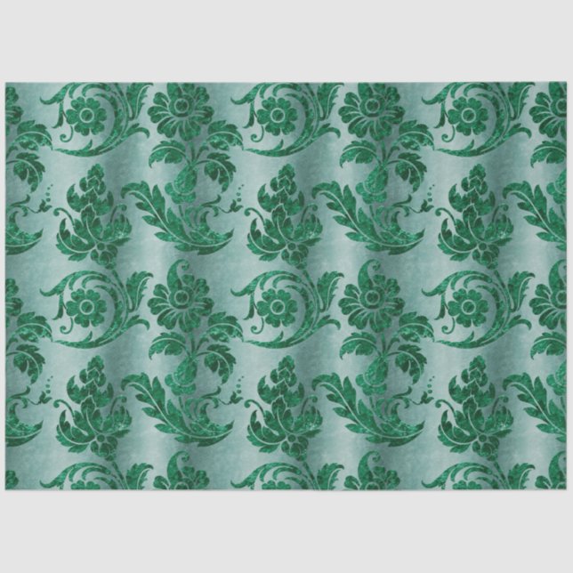 The Green Velvet  Series Design 2 Tissue Paper (Front)
