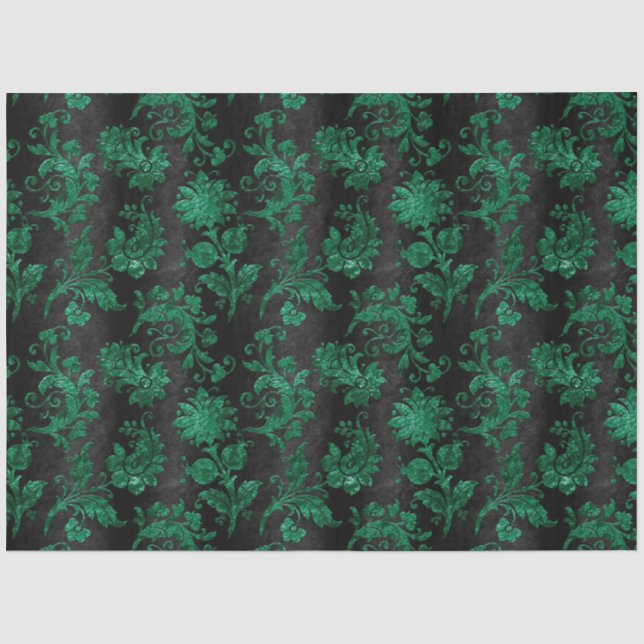 The Green Velvet  Series Design 9 Tissue Paper (Front)