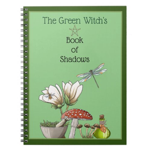 The Green Witchs Book Of Shadows