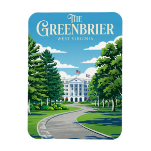 The Greenbrier USA Magnet