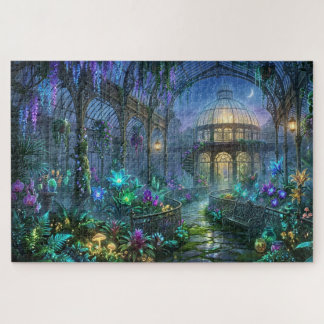 The Greenhouse of Whispering Vines Jigsaw Puzzle